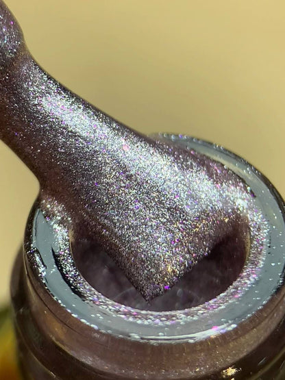 Gel polish HD Cat Eye 24D (cat's eye) 12 purple 8 ml 